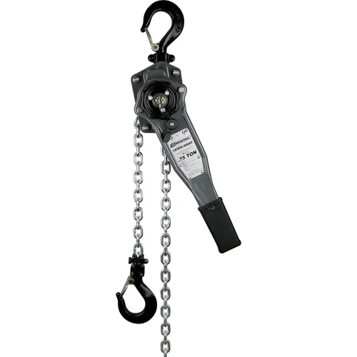 OZ Lifting Industrial Lever Hoist 3/4 Ton Capacity 10' Lift