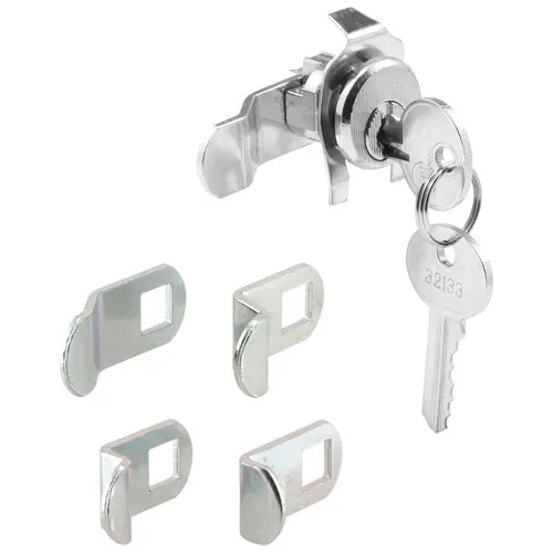 Prime-Line® Mail Box Lock, 5 Cams, 5 Pin, Satin Nickel, S 4140