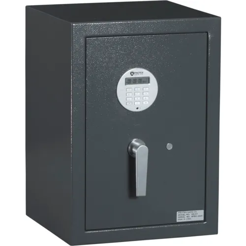 Protex Medium Electronic Burglary Safe With Electronic Lock HD-53 14-7/8" x 14-1/4" x 20-7/8" Gray