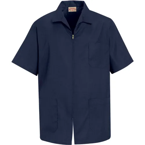 Red Kap® Men's Zip-front Smock Navy 4XL - KP44