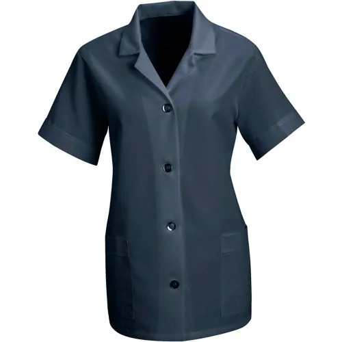 Red Kap® Women's Smock Loose Fit Short Sleeve Navy L - TP23