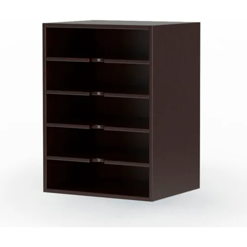 Safco® Aberdeen Series Horizontal Paper Management Mocha