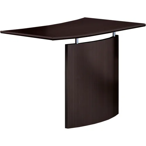 Safco® Medina Left Hand Bridge 48"W x 24"D x 29-1/2"H Mocha