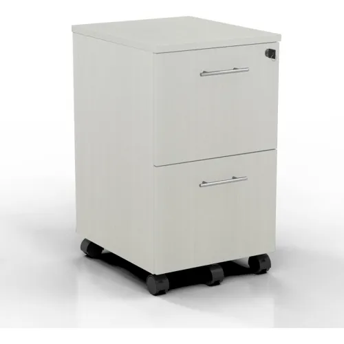 Safco® Medina Series File-File Mobile Pedestal Textured Sea Salt