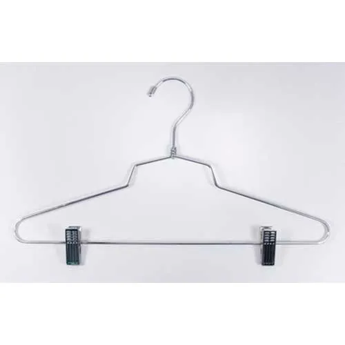 slc16 Suit Hanger, 16"L, Metal-Chrome, Pkg Qty 100