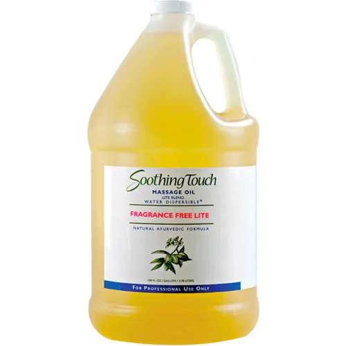 Soothing Touch® Fragrance Free Lite Oil, 1 Gallon