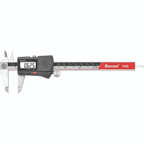 Starrett 00144 | 6" Range 0.0005" Resolution Stainless Steel Electronic Caliper with SPC Output