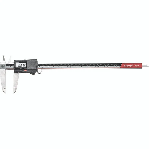 Starrett 00148 | 12" Range 0.0005" Resolution Stainless Steel Electronic Caliper