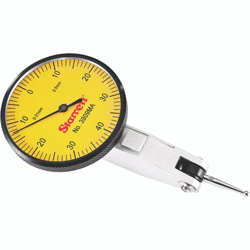 Starrett 12563 | 0mm-0.80mm Range Dial Test Indicator 0.01mm Graduation Yellow Dial