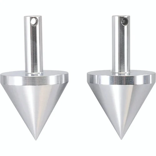 Starrett 12831 | Stainless Steel Cone Contact For Use With Carbon Fiber Calipers