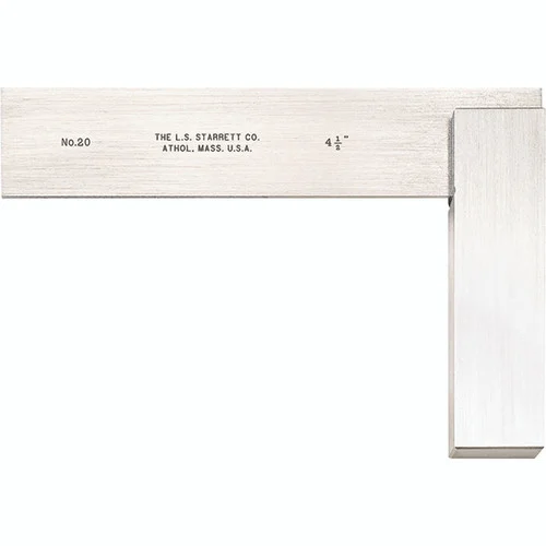 Starrett 50132 | 4-1/2" Hardened Steel Master Precision Square