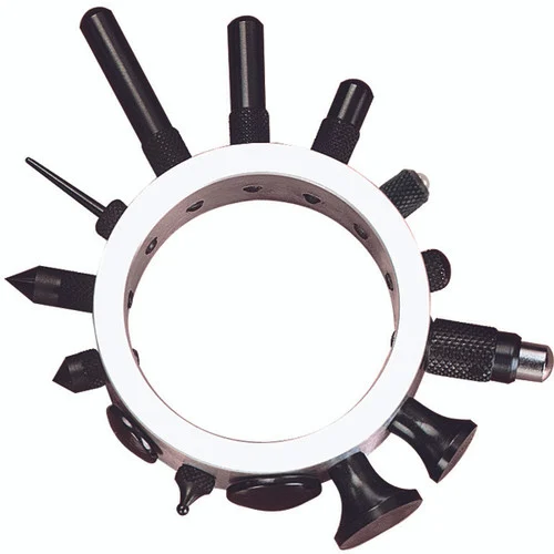 Starrett 50153 | 14 Pc. Contact Point Set For Use With AGD Indicators