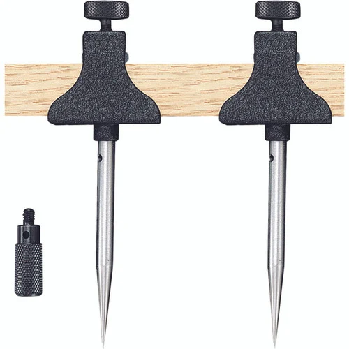 Starrett 50269 | 3" Steel Improved Trammel Head With Black Wrinkle Finish & Attachments