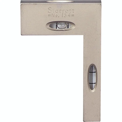 Starrett 50569 | 2" x 3" Cast Iron Cross Test Level