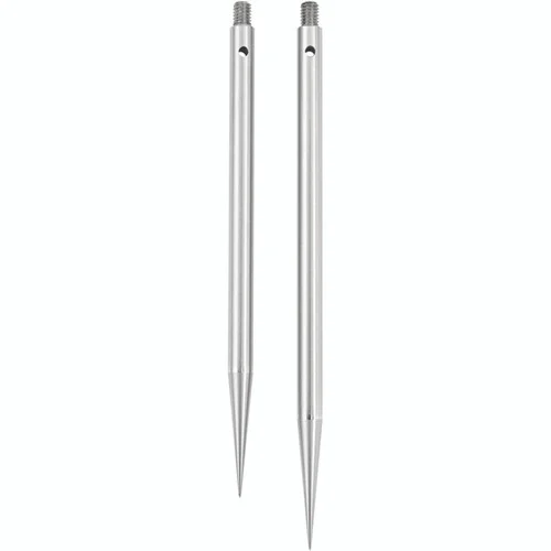 Starrett 50CA | 4-1/2" & 5" Steel Trammel Point With Black Wrinkle Finish For Use With 50A
