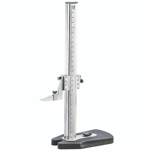Starrett 51221 | 24" Satin Chrome Coated Steel Vernier Height Gage 0.0010" Graduation