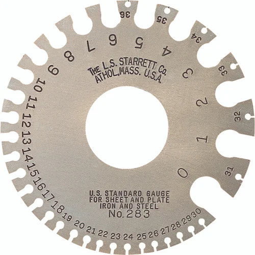 Starrett 51318 | 0.3125" - 0.0070" U.S. Standard Gage