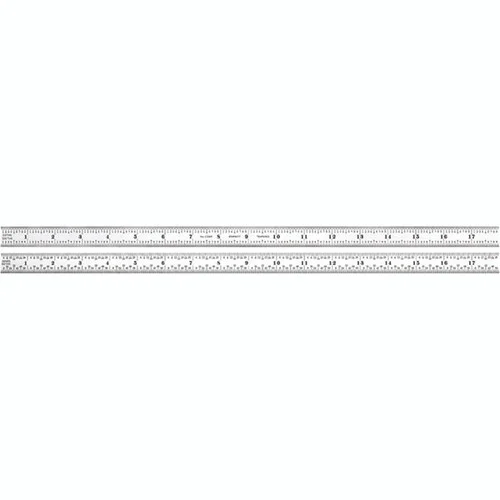 Starrett 51376 | 18" Full-Flexible Steel Full-Flexible Rule 1/32", 1/64", 1/50", 1/100" Graduation