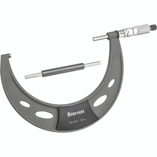 Starrett 52088 | 5"-6" Outside Micrometer 0.0001" Graduation Ratchet Thimble