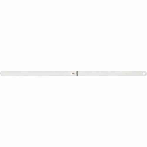 Starrett 52837 | 0.0010" Thick Tempered Steel Thickness Gage 12" Length