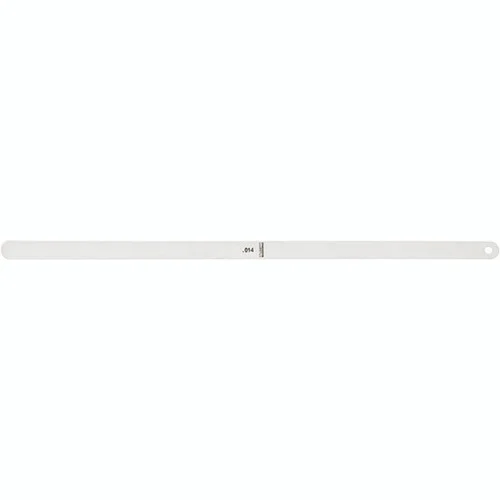 Starrett 52852 | 0.0140" Thick Tempered Steel Thickness Gage 12" Length
