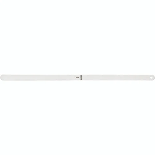 Starrett 52858 | 0.0200" Thick Tempered Steel Thickness Gage 12" Length