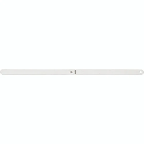 Starrett 52862 | 0.0240" Thick Tempered Steel Thickness Gage 12" Length