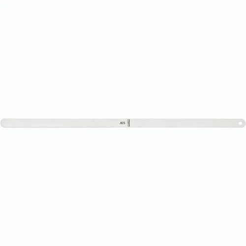 Starrett 52863 | 0.0250" Thick Tempered Steel Thickness Gage 12" Length