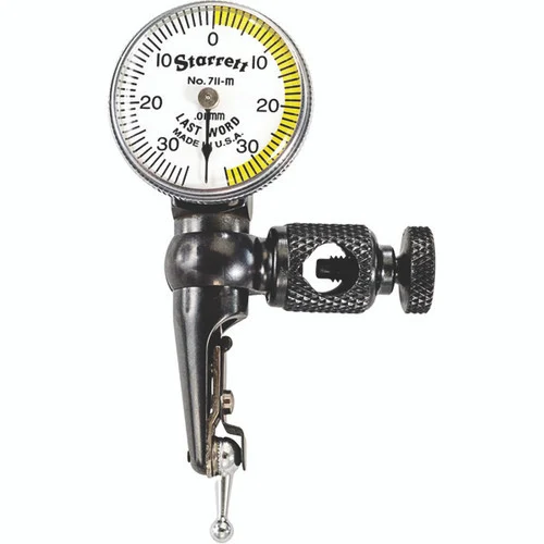 Starrett 52930 | 0mm-0.70mm Range Dial Test Indicator 0.01mm Graduation White Half ShadedDial