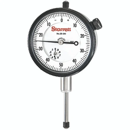 Starrett 53287 | 1" Dial Indicator 0.0010" Graduation White Dial