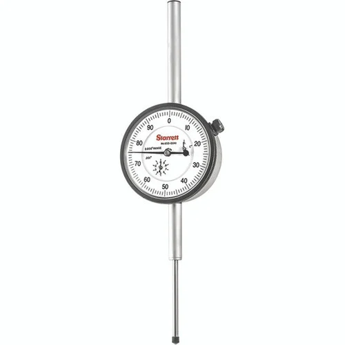 Starrett 53619 | 2" Dial Indicator 0.0010" Graduation White Dial