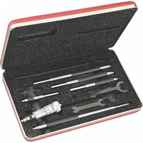Starrett 56141 | 50mm-200mm Range Inside Micrometer Set 0.01mm Graduation