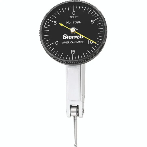 Starrett 64608 | 0"-1/64" Range Dial Test Indicator 0.0001" Graduation Black Dial