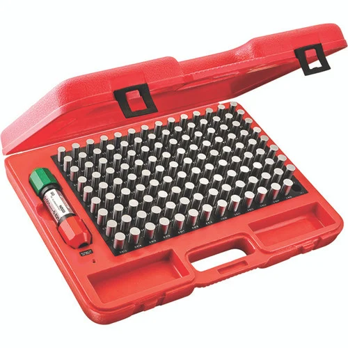 Starrett 67486 | 0.5010" - 0.6250" Range (Plus) 125 Pc. Precision Steel Pin Gage Set 0.0002" Tolerance