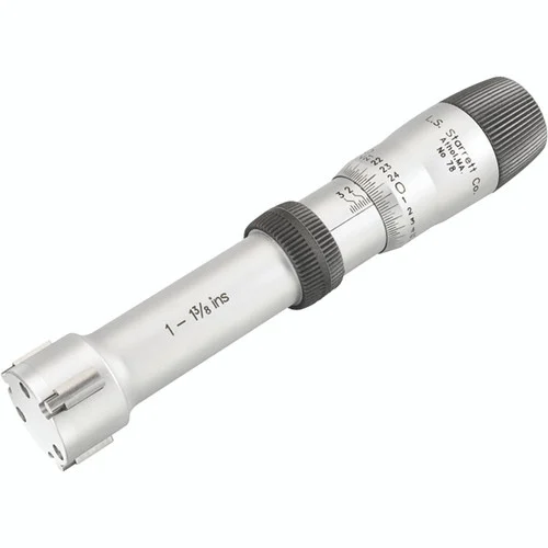 Starrett 67674 | 1"-1-3/8" Range Inside Bore Gage Micrometer 0.00025" Graduation
