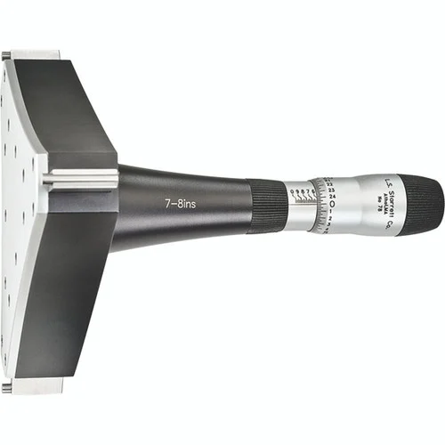 Starrett 67682 | 7"-8" Range Inside Bore Gage Micrometer 0.00025" Graduation