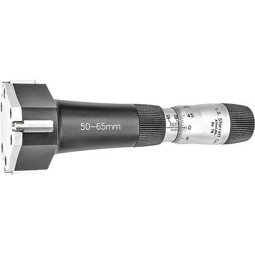 Starrett 67863 | 50mm-65mm Range Inside Bore Gage Micrometer 0.005mm Graduation