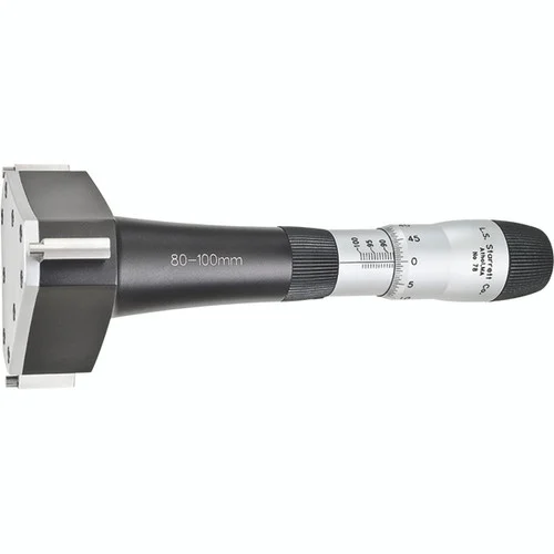 Starrett 67864 | 80mm-100mm Range Inside Bore Gage Micrometer 0.005mm Graduation