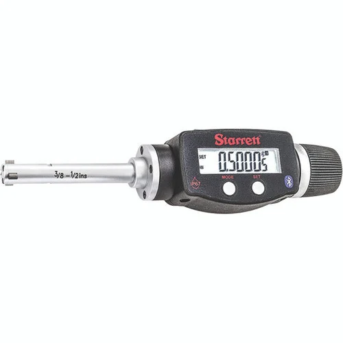 Starrett 72546 | 0.3750"-0.5000" Range Digital Internal Micrometer 0.0005" Resolution