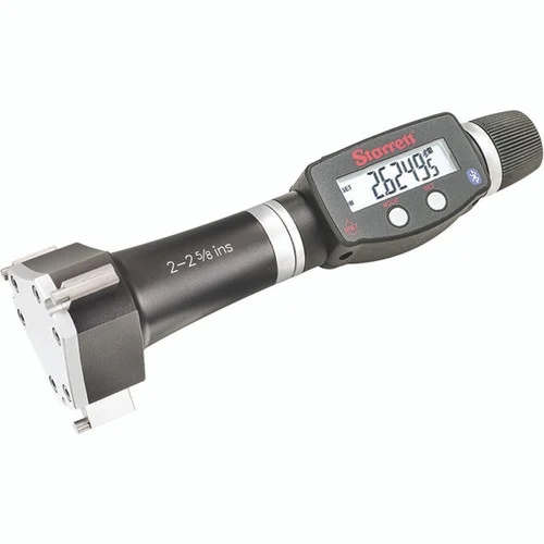 Starrett 72564 | 2.0000"-2.6250" Range Digital Internal Micrometer 0.0005" Resolution