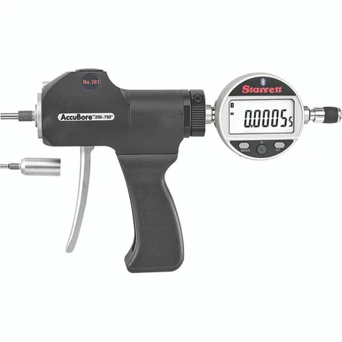 Starrett 73019 | 0.2500"-0.3750" Range Pistol Grip Digital Dial Bore Gage 0.0005" Resolution