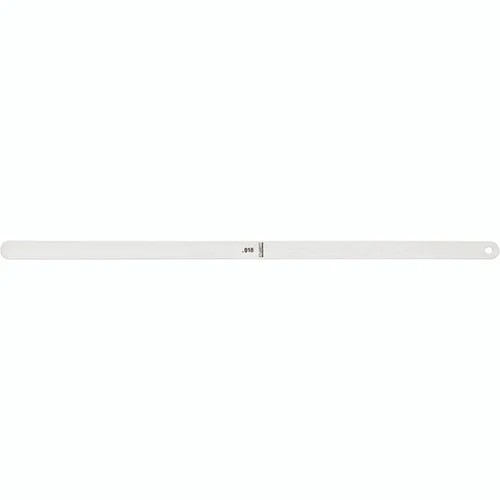 Starrett 73403 | 0.0180" Thick Tempered Steel Thickness Gage 12" Length