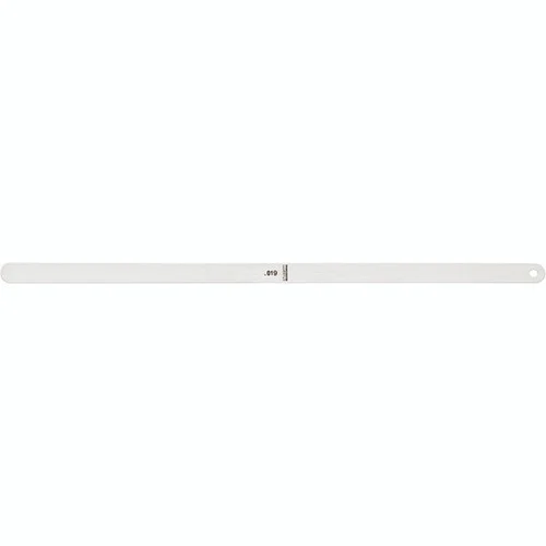 Starrett 73404 | 0.0190" Thick Tempered Steel Thickness Gage 12" Length