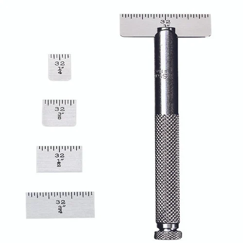 Starrett S423Z | 1/4" - 1 Tempered Steel Rule 1/32", 1/64" Graduation