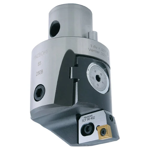 Techniks 6390315 | 3.150" Minimum Range x 4.016" Maximum Range x 68.00mm Diameter x 3.390" Projection Length Modular Boring Cutting Unit Head