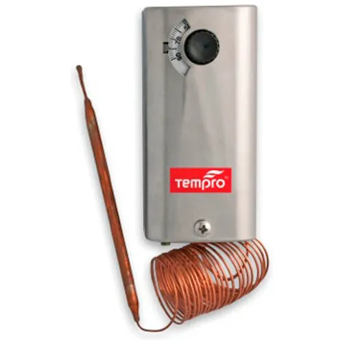 Tempro Industrial Remote Bulb Line Voltage Temperature Controller TP505 Refrigeration SPST
