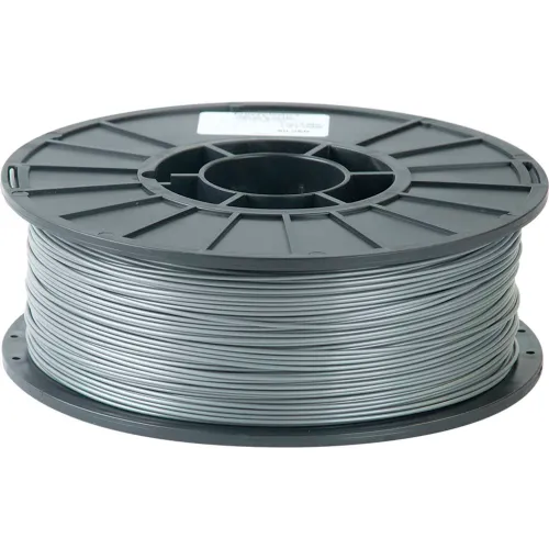Toner Plastics Premium 3D Printer Filament, PLA, 1 kg, 3 mm, Silver