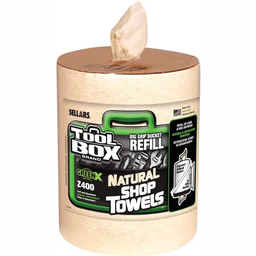 Toolbox® Z400 Greenx Series Refill, Natural, 200 Sheets/Refill, 6 Refills
