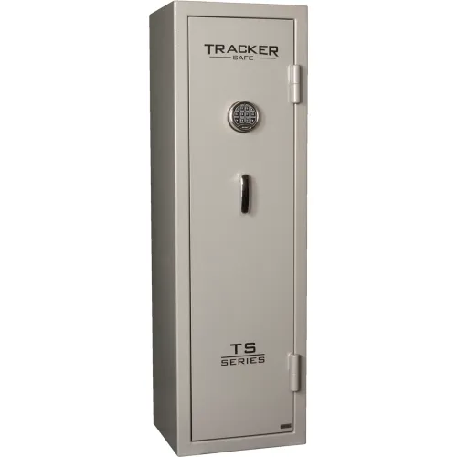 Tracker Safe Gun Safe TS08 With Electronic Lock - 30 Min Fire Rating 18x15-1/2x59 - 8 Gun Cap. Gray