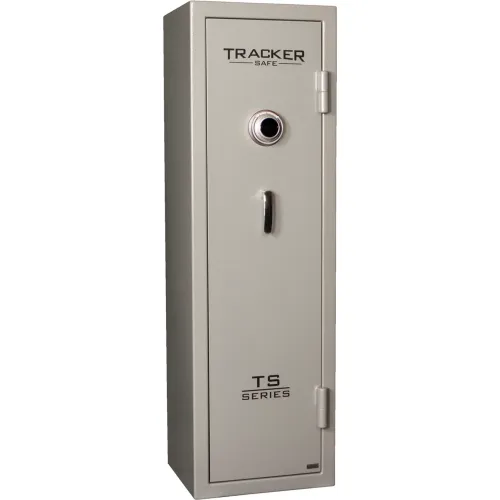 Tracker Safe Gun Safe TS08 With Mechanical Lock - 30 Min Fire Rating 18x15-1/2x59 - 8 Gun Cap. Gray